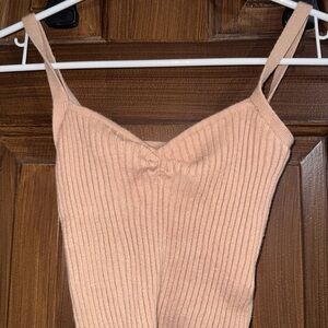 Ribbed Knit Tank Top
